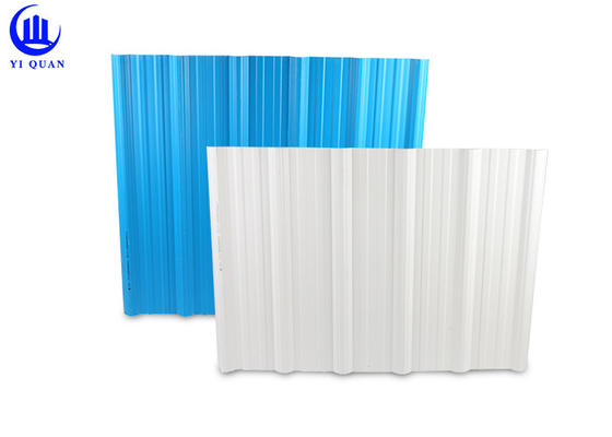 Light Weight Multilayer PVC UPVC Plastic Roof Tiles For Steel Factory