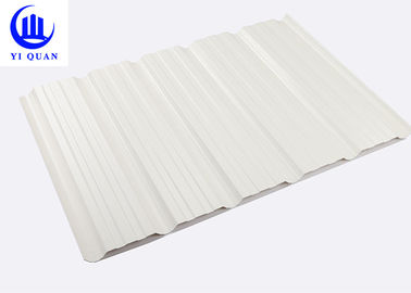 Lightweight Waterproof Pvc Roofing Sheets / White Corrugated Roofing Sheets