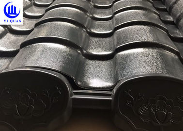 Asa Synthetic Resin Plastic Corrugated Roofing Sheets Rustic Style Anti corrosion