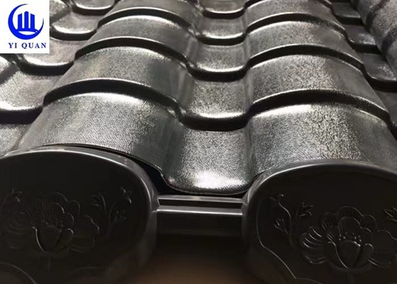 Heat Insulation Bamboo Resin Tile Corrugated Little Roof Tile