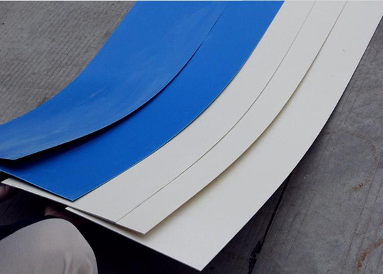 30m Per Roll Flexible PVC Flat Sheet Building Material For Wall Roof Warehouse