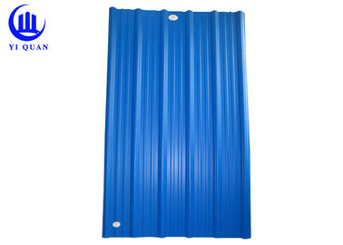 Lightweight Waterproof Pvc Roofing Sheets / White Corrugated Roofing Sheets