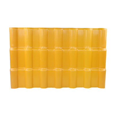 ASA Synthetic Resin Roof Tiles Double Roman Style Custom Colors
