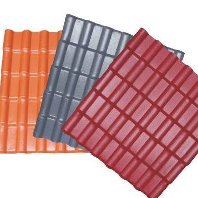 ASA Synthetic Resin Roof Tile 2.5mm Spanish Bamboo Wave