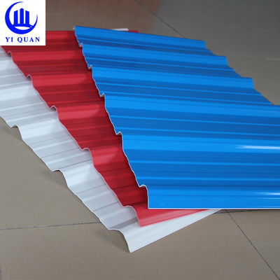 PVC Roof Tiles 1.8mm-3.0mm Thickness for Factory Warehouse