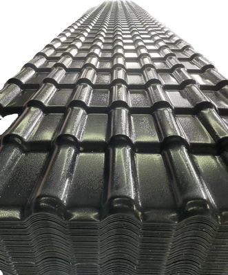 ASA PVC Resin Roof Tile 1050mm Width 2.5mm Thickness Waterproof