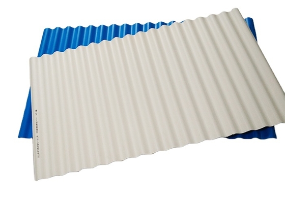 PVC Roof Tiles 0.8-3.0mm Thickness Corrugated for Warehouse Factory