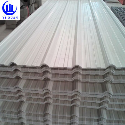 PVC Roof Tile 0.8-3.0mm Thickness Fireproof Waterproof for Industrial Buildings