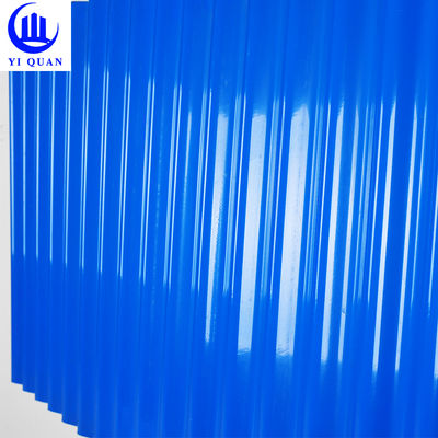 UPVC Spanish Roof Tile 1.5mm-2.8mm Thickness for Factory Roofing