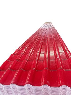 ASA Resin Roof Tile 1050mm Width 2.5mm Thickness Windproof