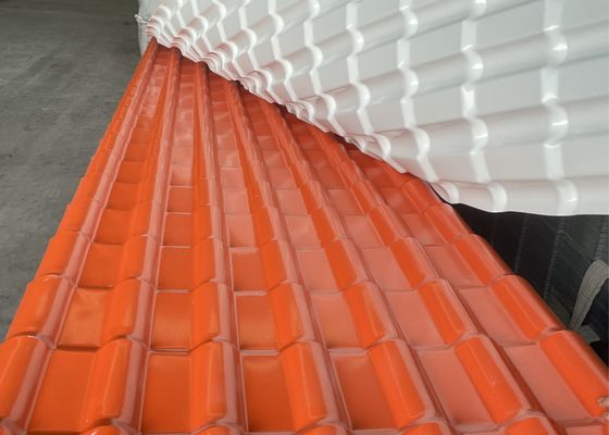 ASA Synthetic Resin Roof Tile 2.5mm Thickness 1050mm Width Windproof