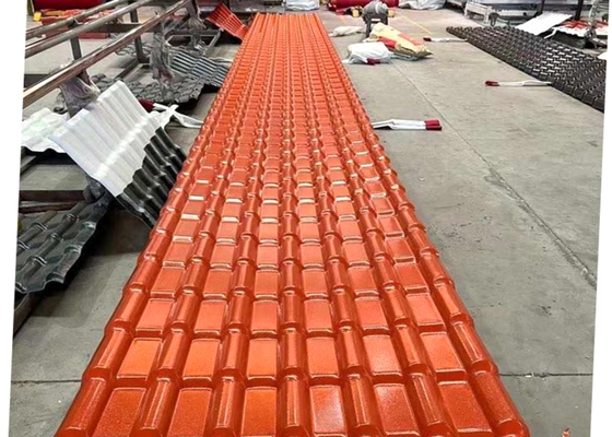 ASA Synthetic Resin Roof Tiles 1050mm Width Impact Resistant