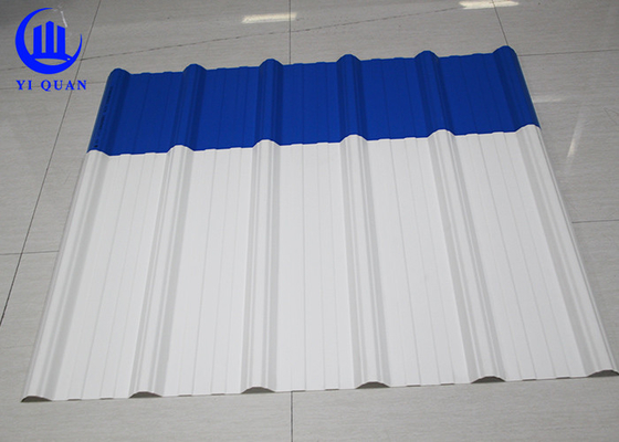 Η αντιδιαβρωτική στέγη PVC κεραμώνει την αντίσταση πυρκαγιάς καιρικής αντίστασης 2.0mm