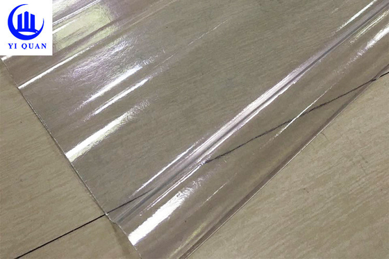 φύλλα υλικού κατασκευής σκεπής 1.0mm διαφανή για τα πλαστικά κεραμίδια στεγών γυαλιού ινών φεγγιτών