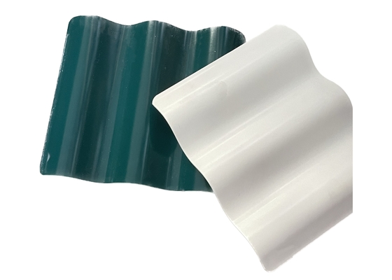 Η στέγη PVC καιρικής αντίστασης κεραμώνει 3.0mm για το εργοστάσιο Carport