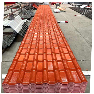 Κεραμίδια οροφής από συνθετική ρητίνη ASA 1050mm πλάτος 2,5mm πάχος